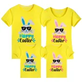 Family Matching Clothing Top Happy Easter Family T-shirts