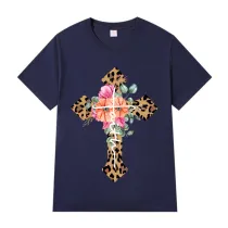 Adult Unisex Top Jesus Faith Cross T-shirts