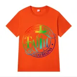 Adult Unisex Top Jesus Worry Ends When Faith In God Begins T-shirts
