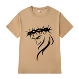 Adult Unisex Top Cartoon Jesus T-shirts