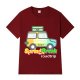 Adult Unisex Top For Students Spring Break Roadtrip T-shirts