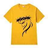 Adult Unisex Top Cartoon Jesus T-shirts
