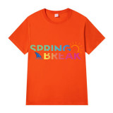 Adult Unisex Top For Students Spring Break Shark T-shirts