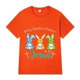Adult Unisex Top Happy Easter Silly Rabbit Easter Is For Jesus Faith Hop Love T-shirts
