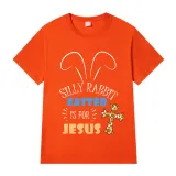 Adult Unisex Top Happy Easter Silly Rabbit Easter Is For Jesus T-shirts