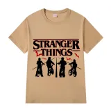 Adult Unisex Top Exclusive Design Stranger Riding Bicycles T-shirts