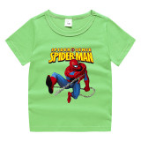 Toddler Kids Boy Cartoon Jumping Spider Cotton T-shirts