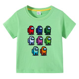 Toddler Kids Boy Among Game Cotton T-shirts