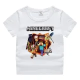 Toddler Kids Boy Cartoon Walking Blocks Cotton T-shirts