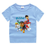 Toddler Kids Boy Cartoon Tops Paw Puppy Dog T-shirts