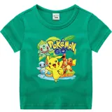 Toddler Kids Boy Cartoon Cute Coconut Tree Cotton T-shirts