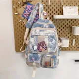 Adult Girls Lightweight Casual Cute Backpack Students Schoobag