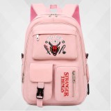 Adult Unisex Lightweight Stranger Hellfire Clue Backpack Laptop Bags Kids Schoolbags