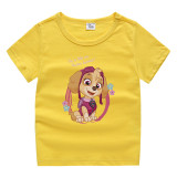 Toddler Kids Girl Cartoon Tops Cute Puppy Dog T-shirts