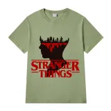 Adult Unisex Top Exclusive Design Stranger Head T-shirts