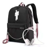 Adult Unisex Lightweight Eilish Backpack Laptop Bags Kids Schoolbags