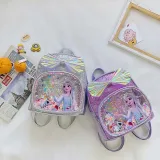 Toddler Kids Cartoon Fashion Sequin Glittering Princess Backbag