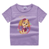 Toddler Kids Girl Cartoon Tops Cute Puppy Dog T-shirts