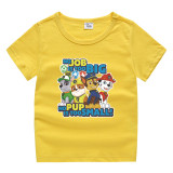 Toddler Kids Boy Cartoon Tops Good Job Puppy Dog T-shirts