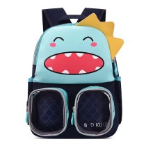 Toddler Kids Fashion Schoolbag Cartoon Smile Little Monsters Kindergarten Backpacks