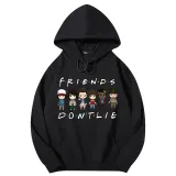 Adult Unisex Top Exclusive Design Friends Don't Lie Cartoon T-shirts