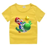 Toddler Kids Boy Cartoon Dinosaur Prints Cotton T-shirts