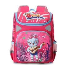 Toddler Kids Cartoon Animals Fashion Schoolbag Owl Shining Girl Primary School Backpacks