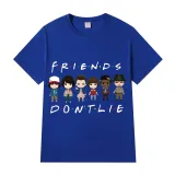 Adult Unisex Top Exclusive Design Friends Don't Lie Cartoon T-shirts