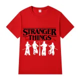 Adult Unisex Top Exclusive Design Stranger Riding Bicycles T-shirts