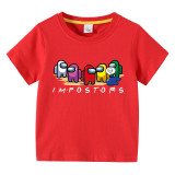 Toddler Kids Boy Impostor Games Cotton T-shirts