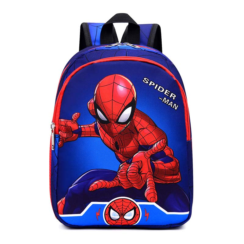 Toddler Kids Fashion Schoolbag Cartoon Red Spider Kindergarten Backbags