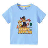 Toddler Kids Boy Cartoon Ready Acction Paw Puppy Dog T-shirts