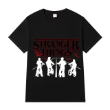 Adult Unisex Top Exclusive Design Stranger Riding Bicycles T-shirts