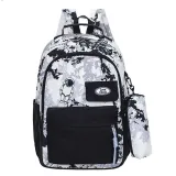 Toddler Kids Fashion Schoolbag Cartoon Astronauts Primary School Backpacks with Stationery Bag