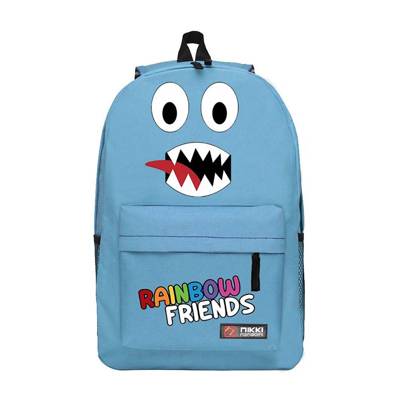 Adult Unisex Lightweight Casual Sports Little Tongue Monster Friends Backpack Students Schoolbag