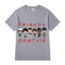 Adult Unisex Top Exclusive Design Friends Don't Lie Cartoon T-shirts
