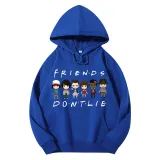 Adult Unisex Top Exclusive Design Friends Don't Lie Cartoon T-shirts