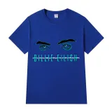 Adult Unisex Top Exclusive Design Rock Rapper Eyes Slogan T-shirts