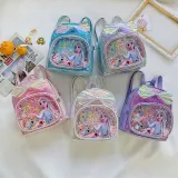Toddler Kids Cartoon Fashion Sequin Glittering Princess Backbag