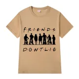 Adult Unisex Top Exclusive Design Friends Don't Lie T-shirts