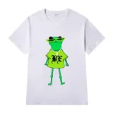Adult Unisex Top Exclusive Design Cool Frog With Glasses T-shirts
