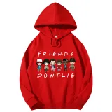 Adult Unisex Top Exclusive Design Friends Don't Lie Cartoon T-shirts