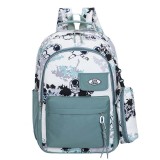 Toddler Kids Fashion Schoolbag Cartoon Astronauts Primary School Backpacks with Stationery Bag