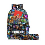 Toddler Kids Fashion Schoolbag Cartoon Characters Primary School Backpacks with Stationery Bag