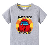Toddler Kids Boy Impostor Character Cotton T-shirts