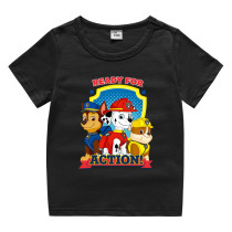 Toddler Kids Boy Cartoon Tops Three Puppy Dog T-shirts