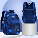 Toddler Kids Senior Starry Night Lightweight Backpack Breathable Schoolbags