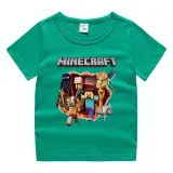 Toddler Kids Boy Cartoon Walking Blocks Cotton T-shirts