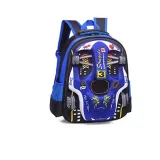 Toddler Kids Fashion Schoolbag Cartoon Racing Cars Primary School Backpacks