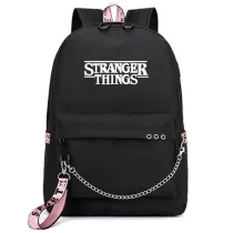 Adult Unisex Lightweight Stranger Friends Backpack Laptop Bags Kids Schoolbags
